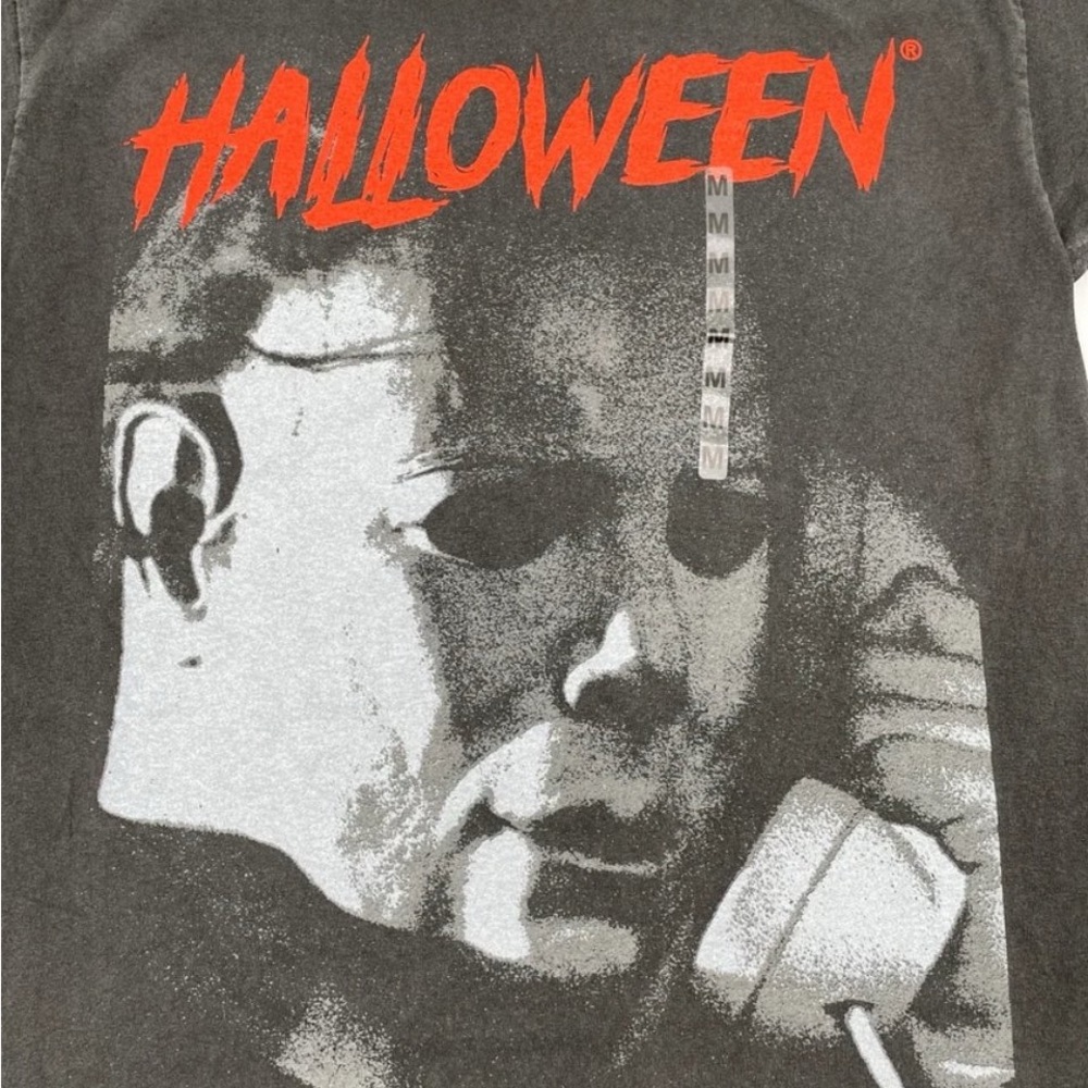 John Carpenter's Halloween Horror Movie Michael Myers Graphic Tee T-Shirt - M - Picture 3 of 10